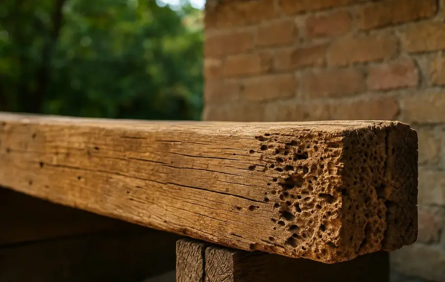 Disinfestazione ecologica contro tarlo del legno